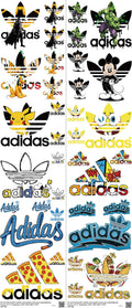 Athletic Style mixed-style heat transfer design set on a 23.5 by 53 inch sheet
