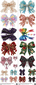 Bow Z3 mixed-style heat transfer design set on a 23.5 by 53 inch sheet