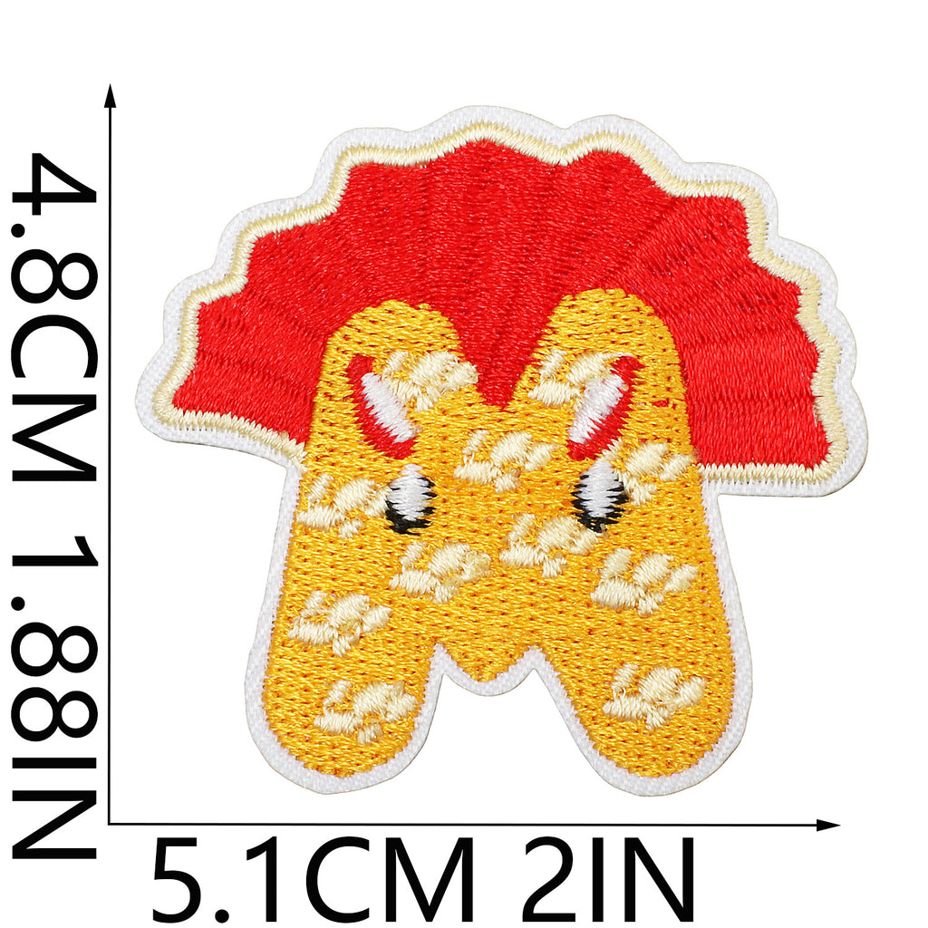 C13KL Embroidery Patch Gang Sheet