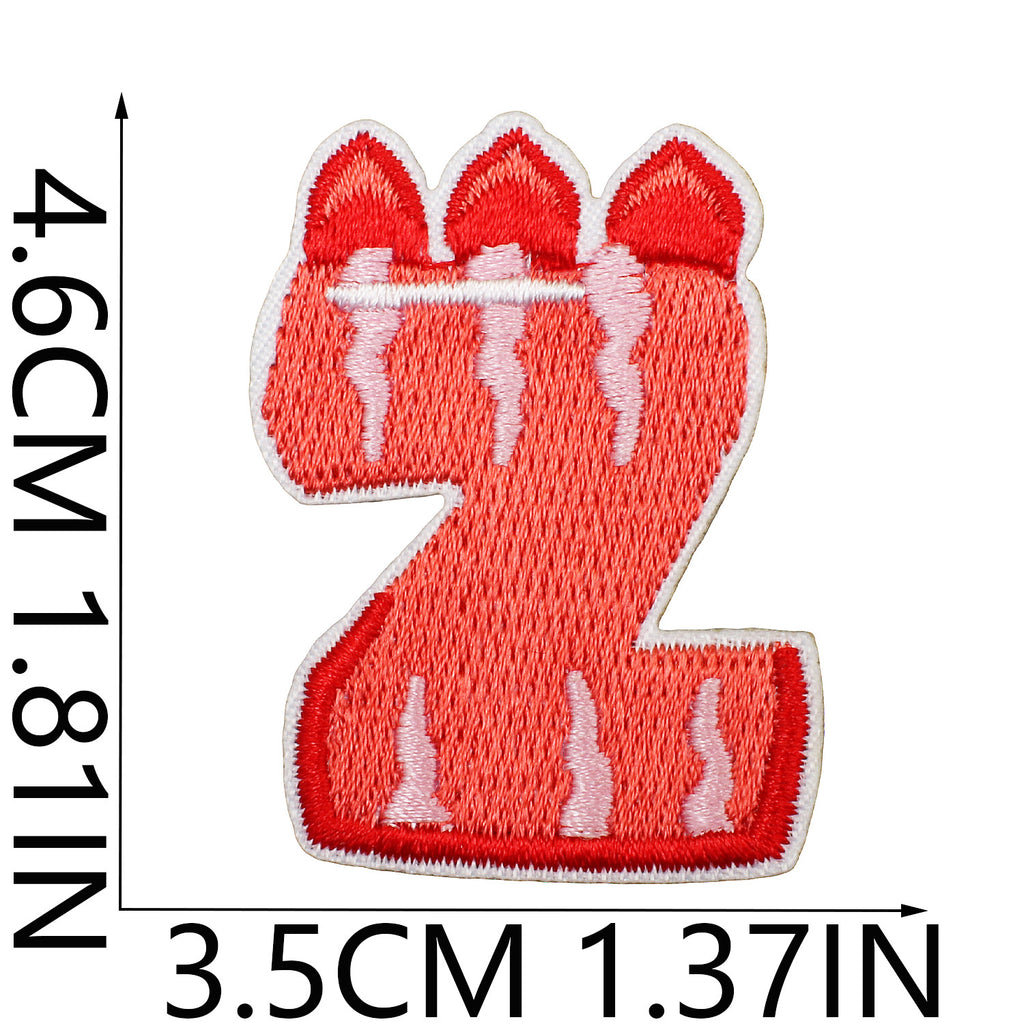 C13KL Embroidery Patch Gang Sheet