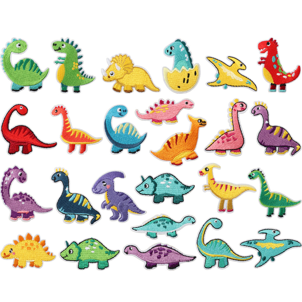 C25KL Embroidery Patch Gang Sheet