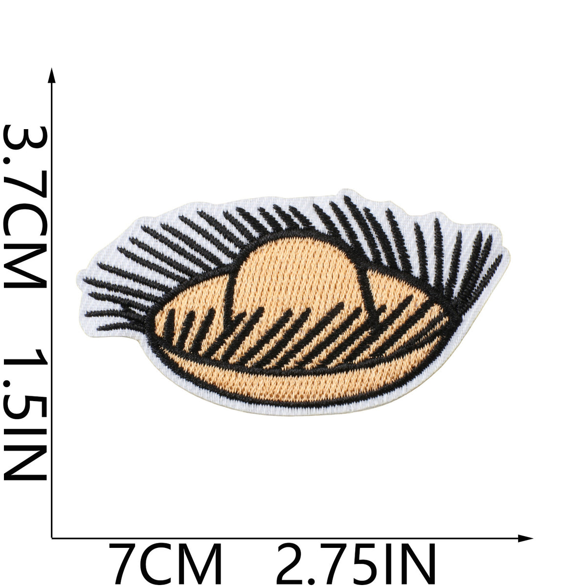 C25QG Embroidery Patch Gang Sheet