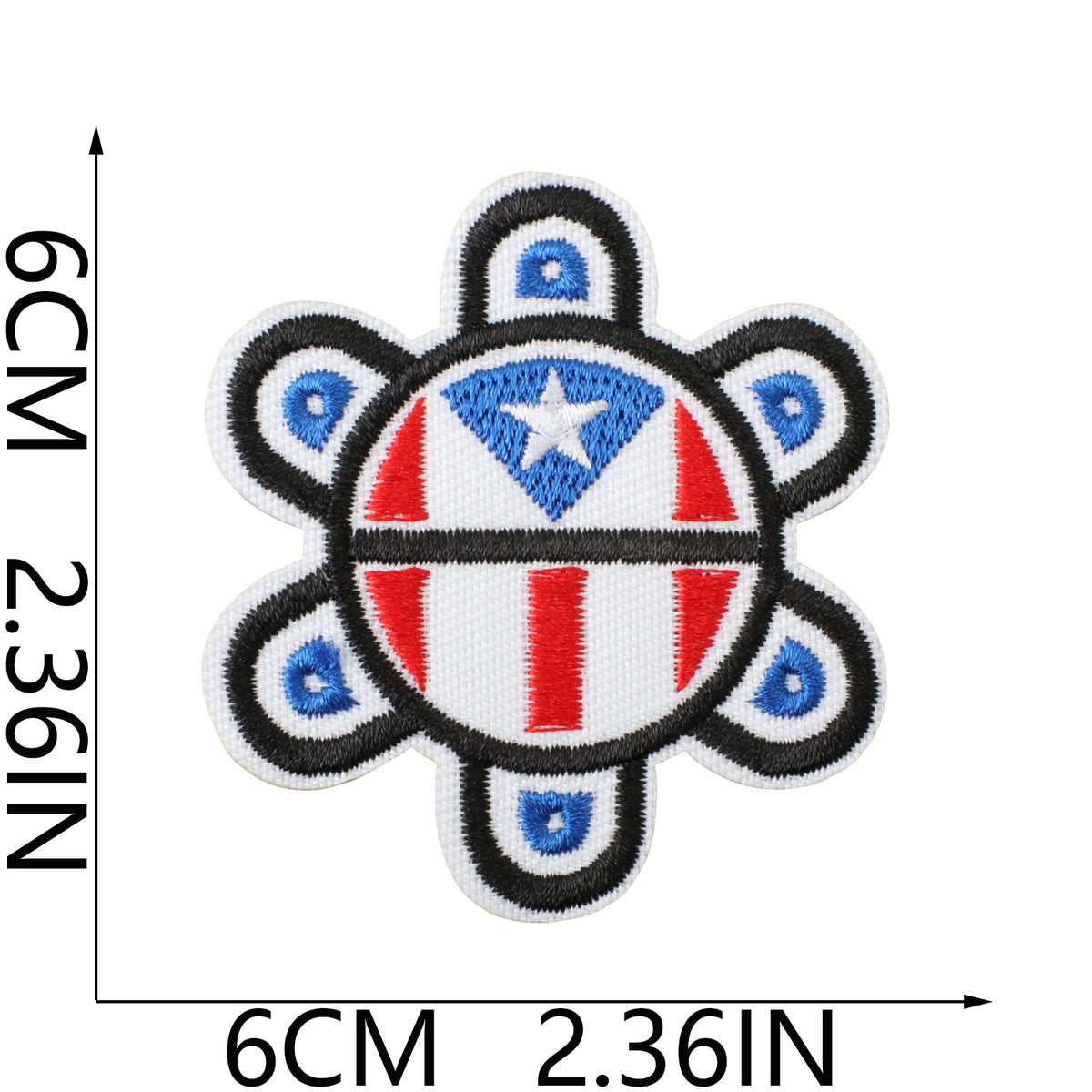 C25QG Embroidery Patch Gang Sheet