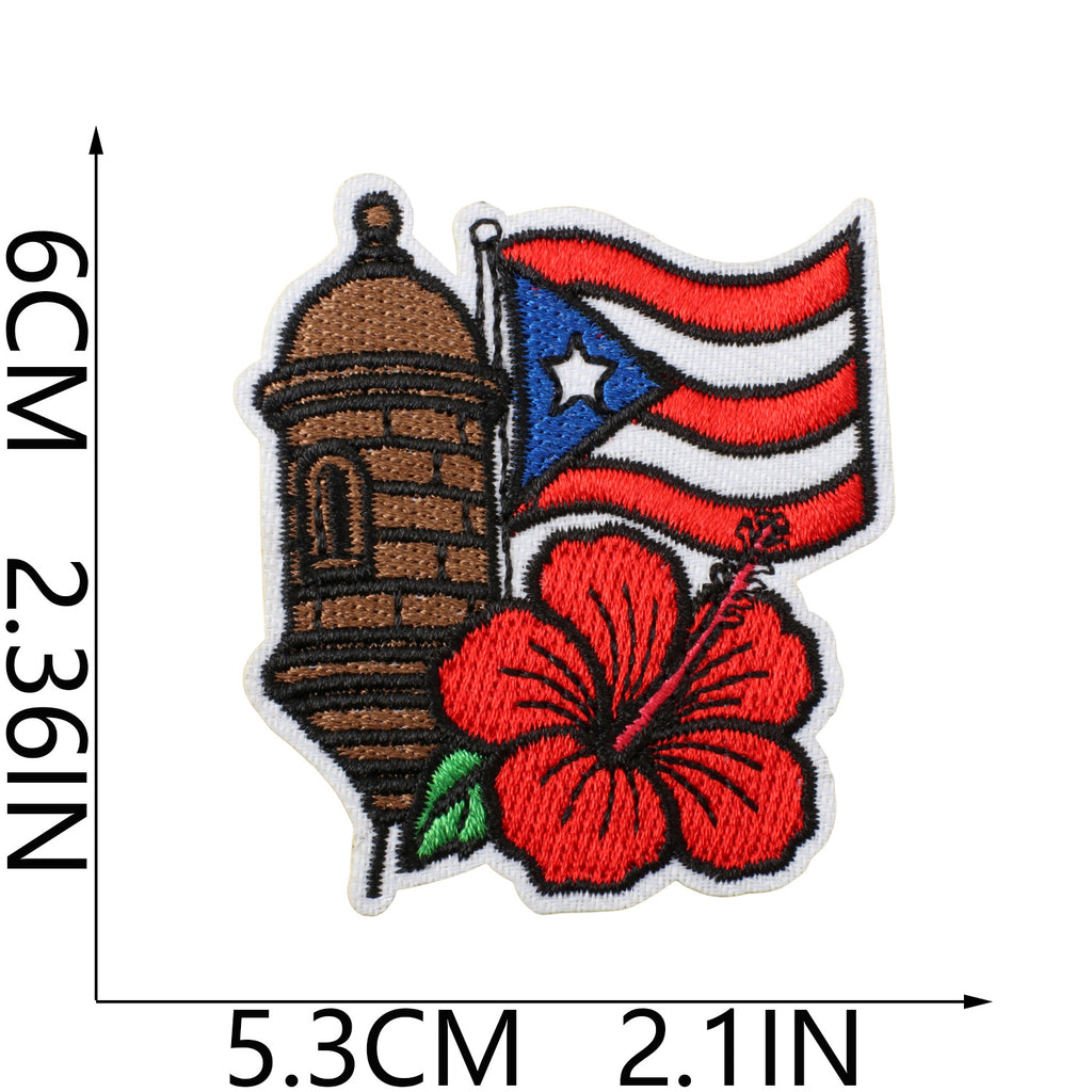 C25QG Embroidery Patch Gang Sheet