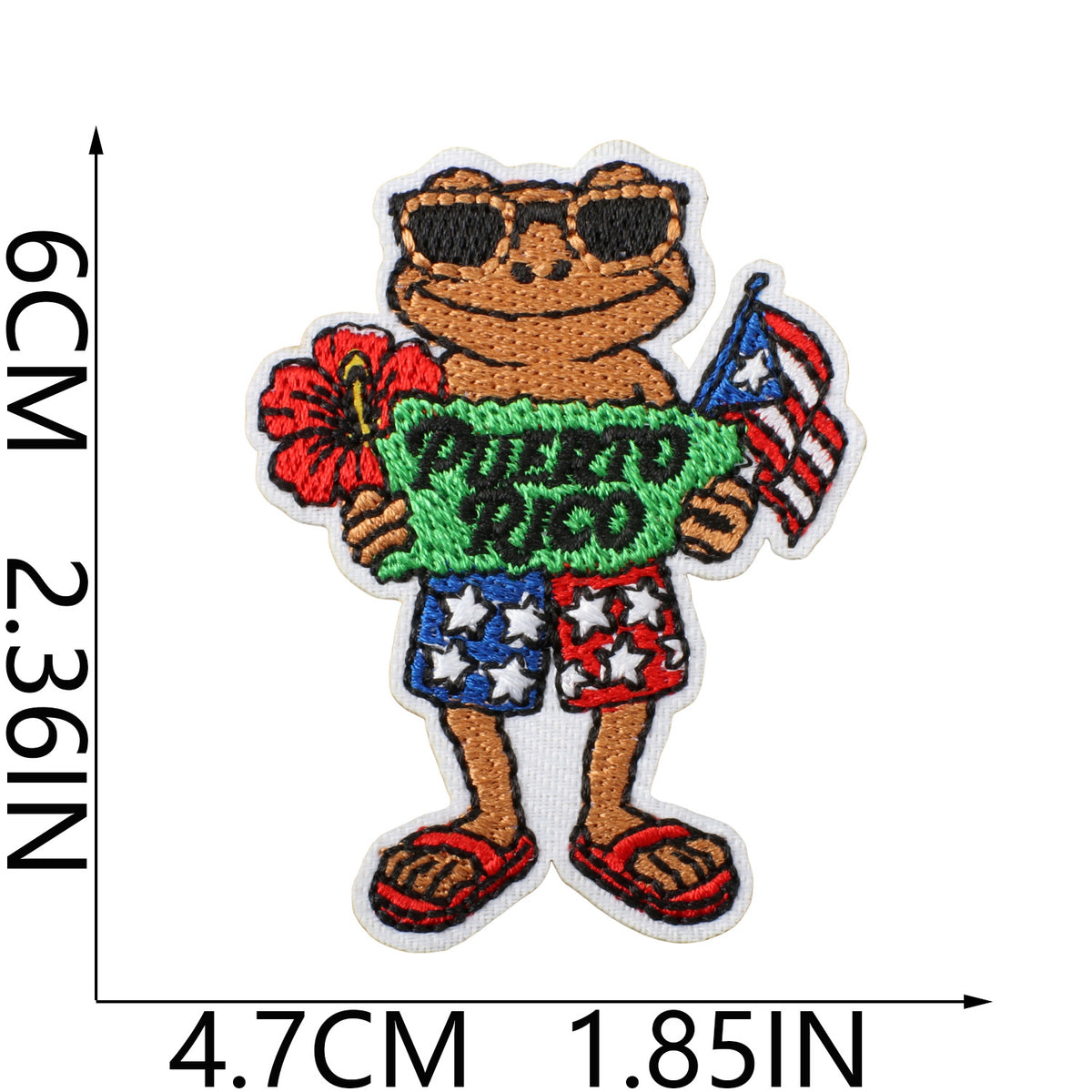 C25QG Embroidery Patch Gang Sheet