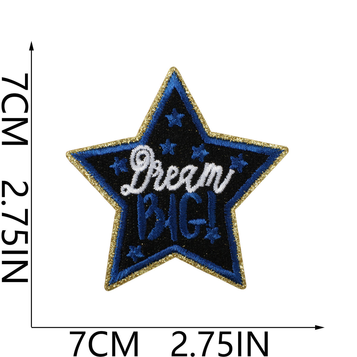 C27BY Embroidery Patch Gang Sheet