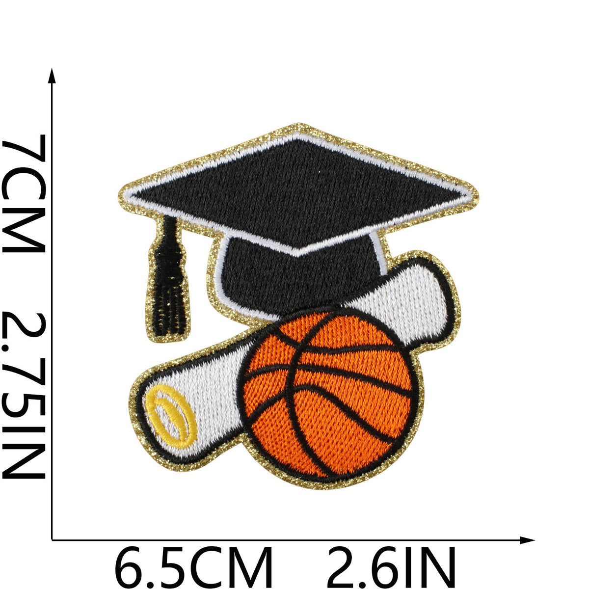 C27BY Embroidery Patch Gang Sheet