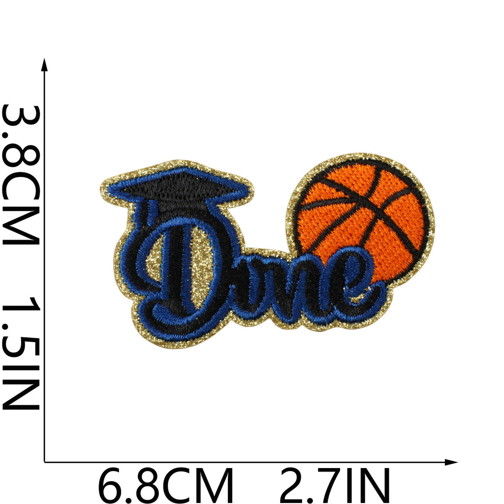 C27BY Embroidery Patch Gang Sheet