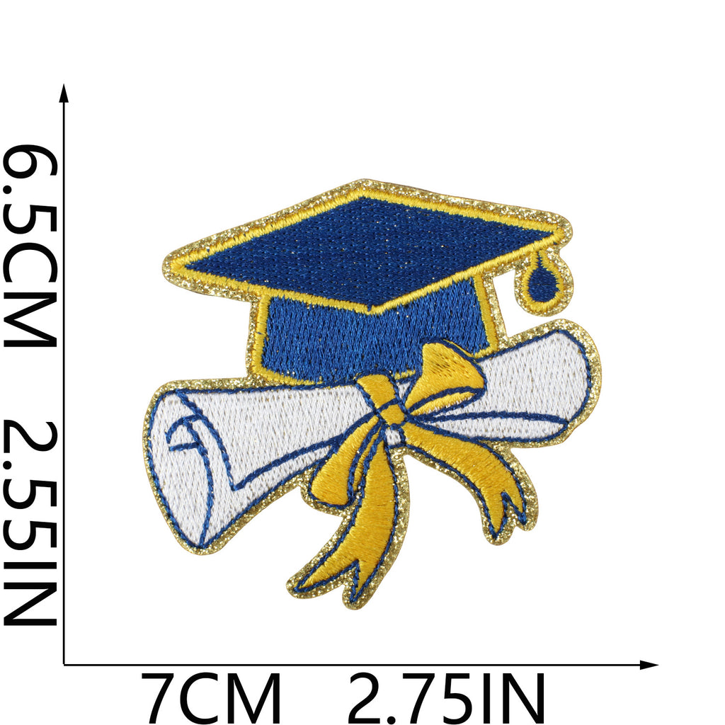 C27BY Embroidery Patch Gang Sheet