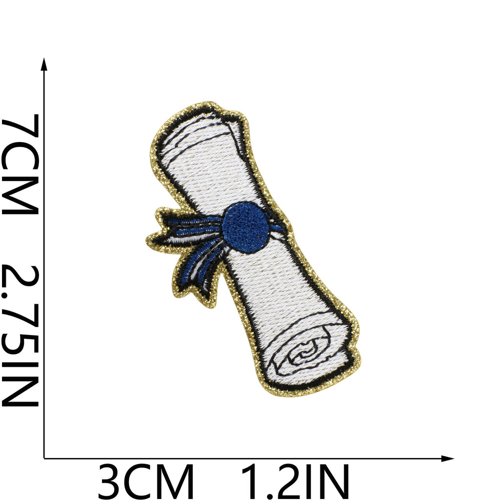 C27BY Embroidery Patch Gang Sheet