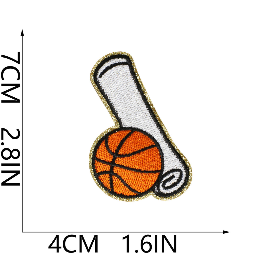 C27BY Embroidery Patch Gang Sheet