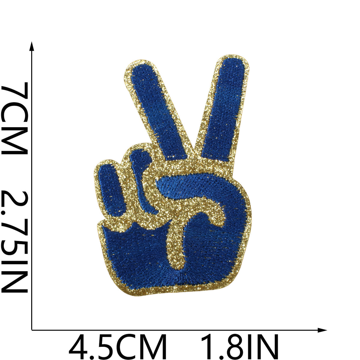 C27BY Embroidery Patch Gang Sheet