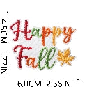 C27MG Embroidery Patch Gang Sheet