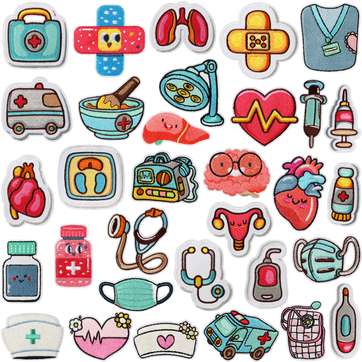 C27XZ Embroidery Patch Gang Sheet