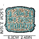 C28SD Embroidery Patch Gang Sheet