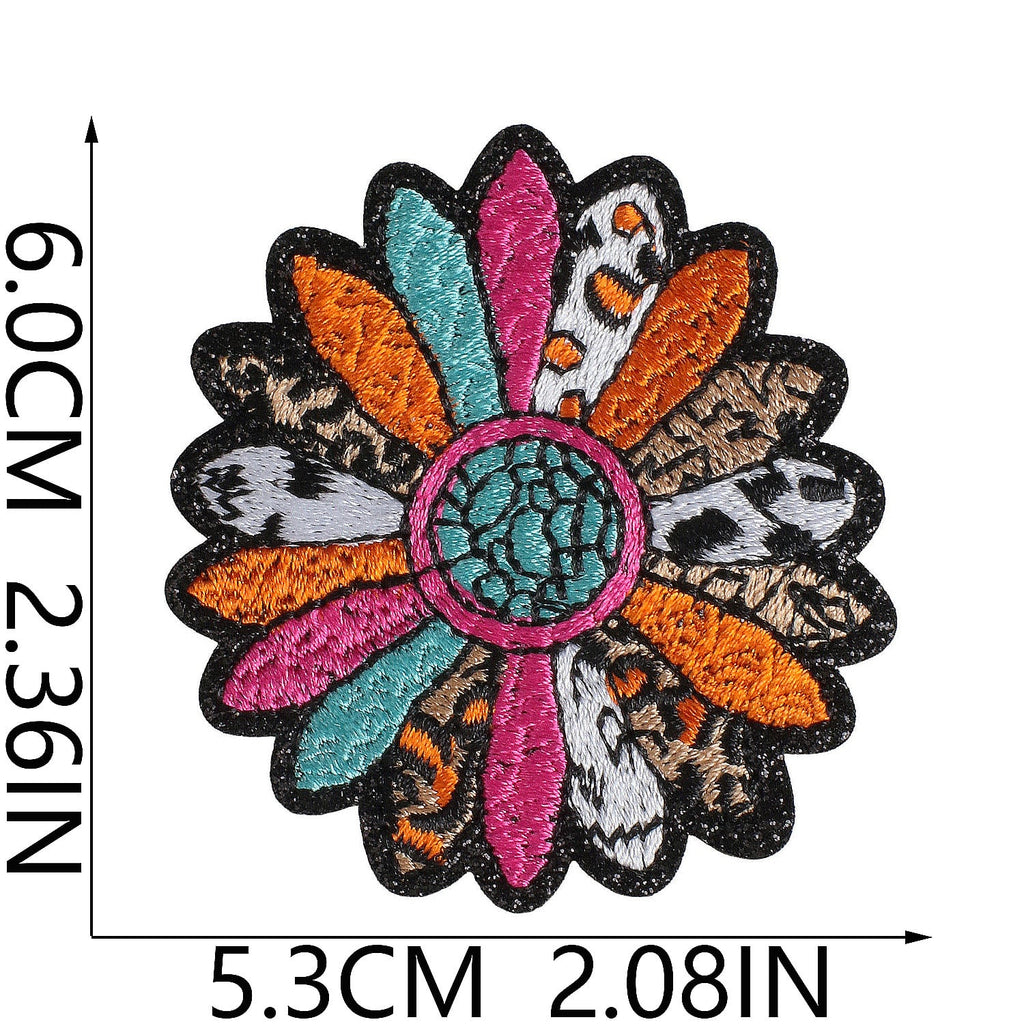 C28SD Embroidery Patch Gang Sheet