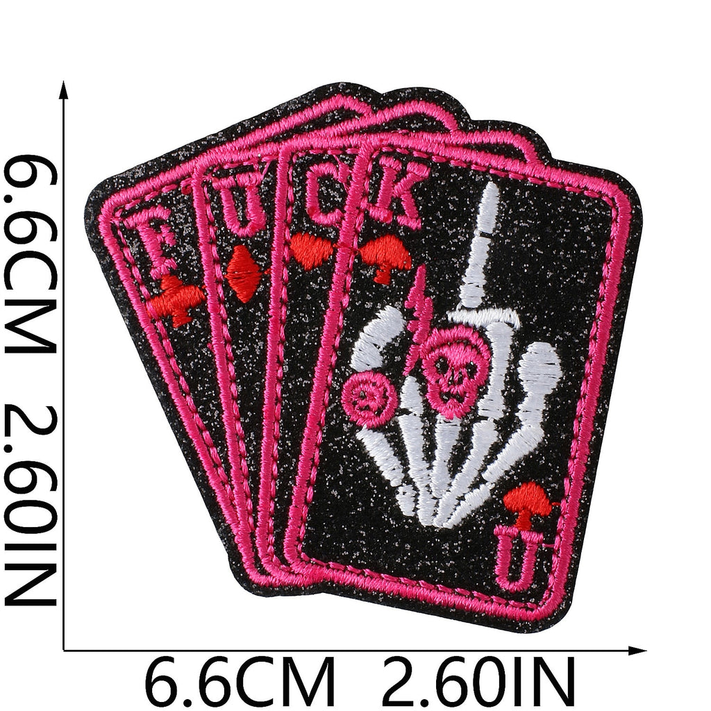C28TQ Embroidery Patch Gang Sheet