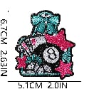 C28TQ Embroidery Patch Gang Sheet