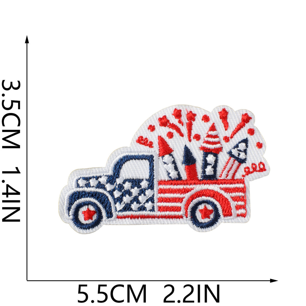 C31GQ Embroidery Patch Gang Sheet