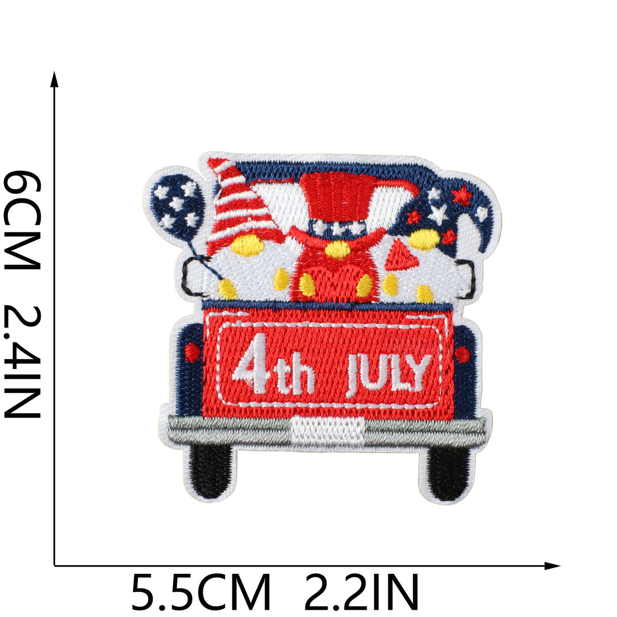 C31GQ Embroidery Patch Gang Sheet