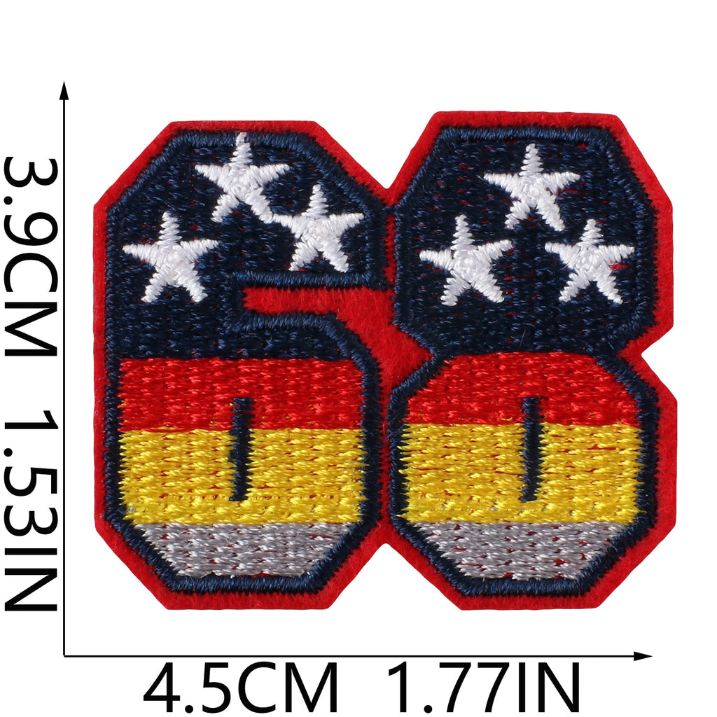 C33GQ Embroidery Patch Gang Sheet