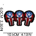 C33GQ Embroidery Patch Gang Sheet