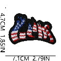 C33GQ Embroidery Patch Gang Sheet