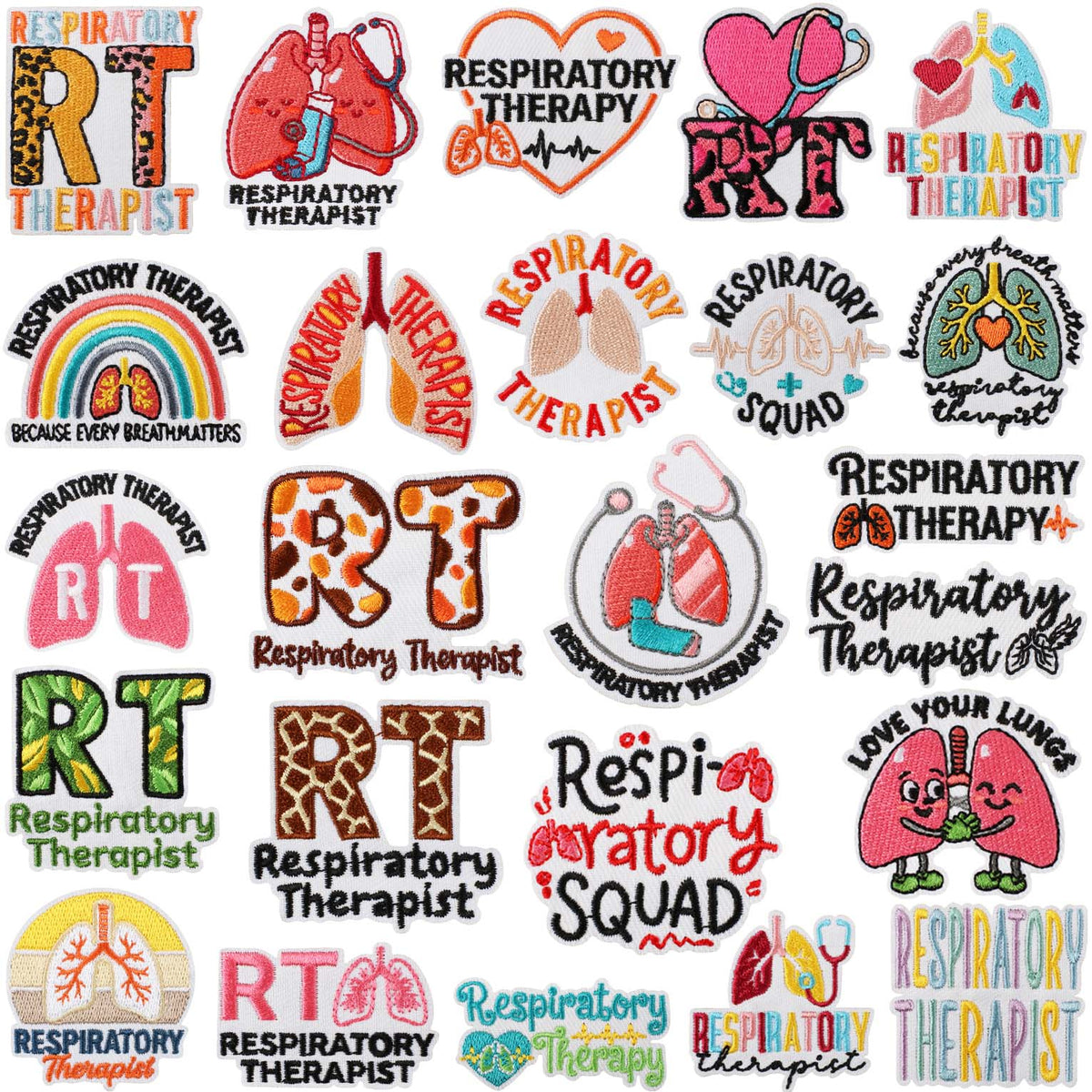 C33RT Embroidery Patch Gang Sheet