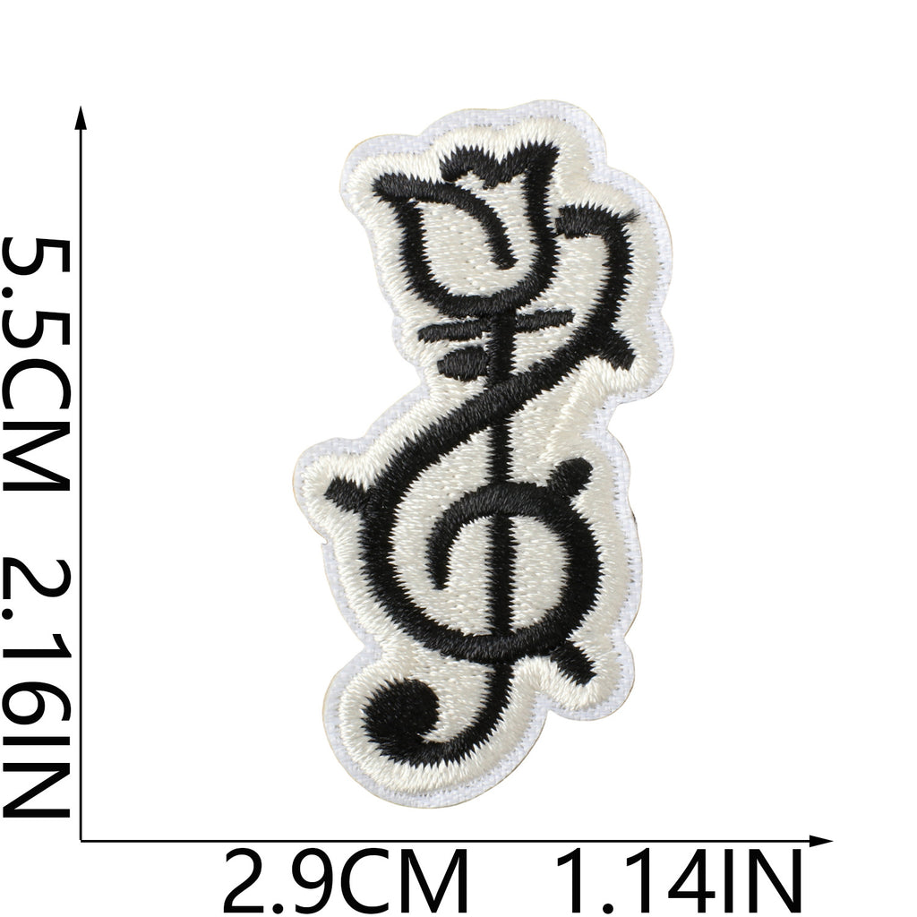 C33YF Embroidery Patch Gang Sheet