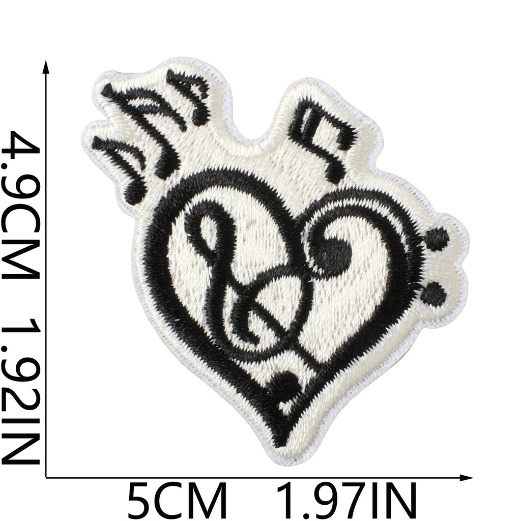 C33YF Embroidery Patch Gang Sheet