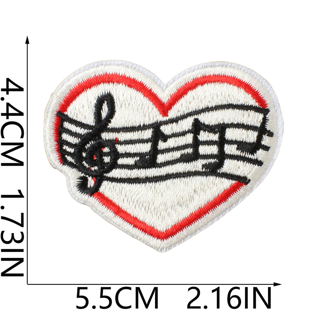 C33YF Embroidery Patch Gang Sheet