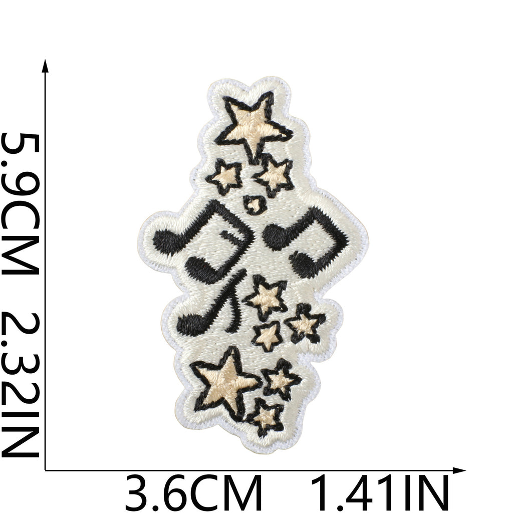 C33YF Embroidery Patch Gang Sheet