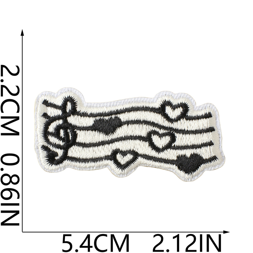 C33YF Embroidery Patch Gang Sheet
