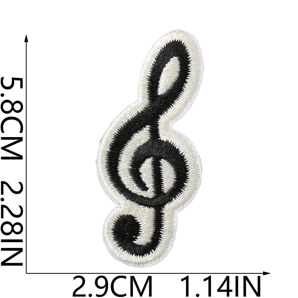 C33YF Embroidery Patch Gang Sheet