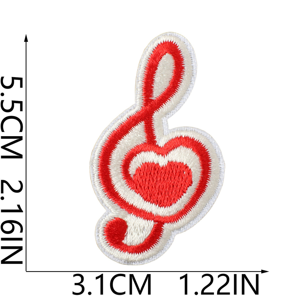 C33YF Embroidery Patch Gang Sheet