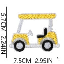 C34GEF Embroidery Patch Gang Sheet