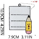 C45AH Embroidery Patch Gang Sheet