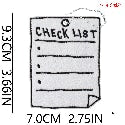 C45AH Embroidery Patch Gang Sheet