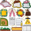 C45AH Embroidery Patch Gang Sheet