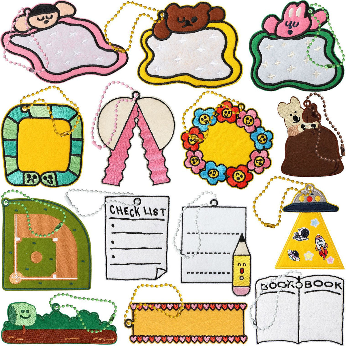 C45AH Embroidery Patch Gang Sheet