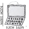C45BB Embroidery Patch Gang Sheet