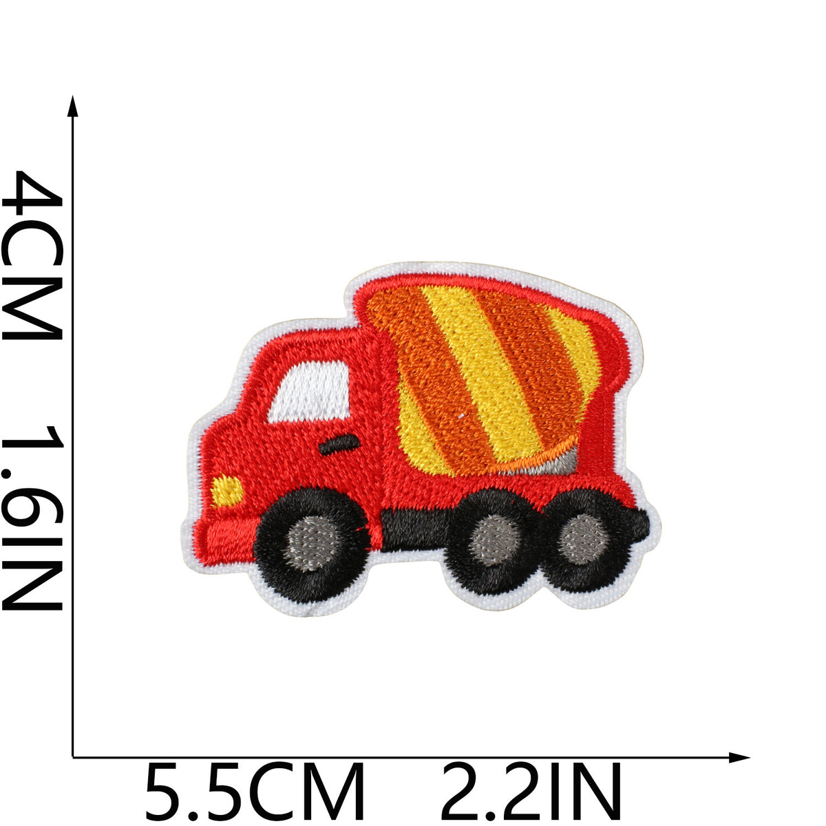 C4SR Embroidery Patch Gang Sheet