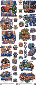 College Football mixed-style heat transfer design set on a 23.5 by 53 inch sheet