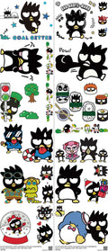 Cute Character Style mixed-style heat transfer design set on a 23.5 by 53 inch sheet