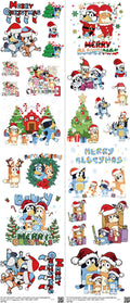 Kids Cartoon Style mixed-style heat transfer design set on a 23.5 by 53 inch sheet