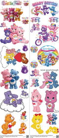 Kids Cartoon Style mixed-style heat transfer design set on a 23.5 by 53 inch sheet