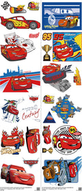 Family Animation Style mixed-style heat transfer design set on a 23.5 by 53 inch sheet