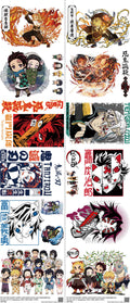 Anime-Inspired Art mixed-style heat transfer design set on a 23.5 by 53 inch sheet