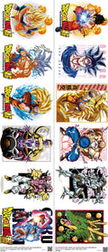 Anime-Inspired Art mixed-style heat transfer design set on a 23.5 by 53 inch sheet