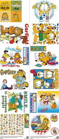 Classic Cartoon Style mixed-style heat transfer design set on a 23.5 by 53 inch sheet